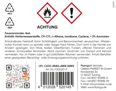 fire starters® Zündkissen®